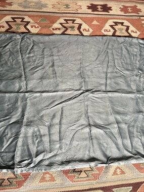 Blissy Blue/Grey 100% Silk King-Sized Pillowcase